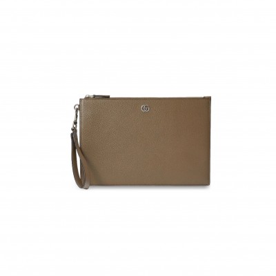 GUCCI GG MARMONT LEATHER POUCH 475317 (30.5*21*1.5cm)